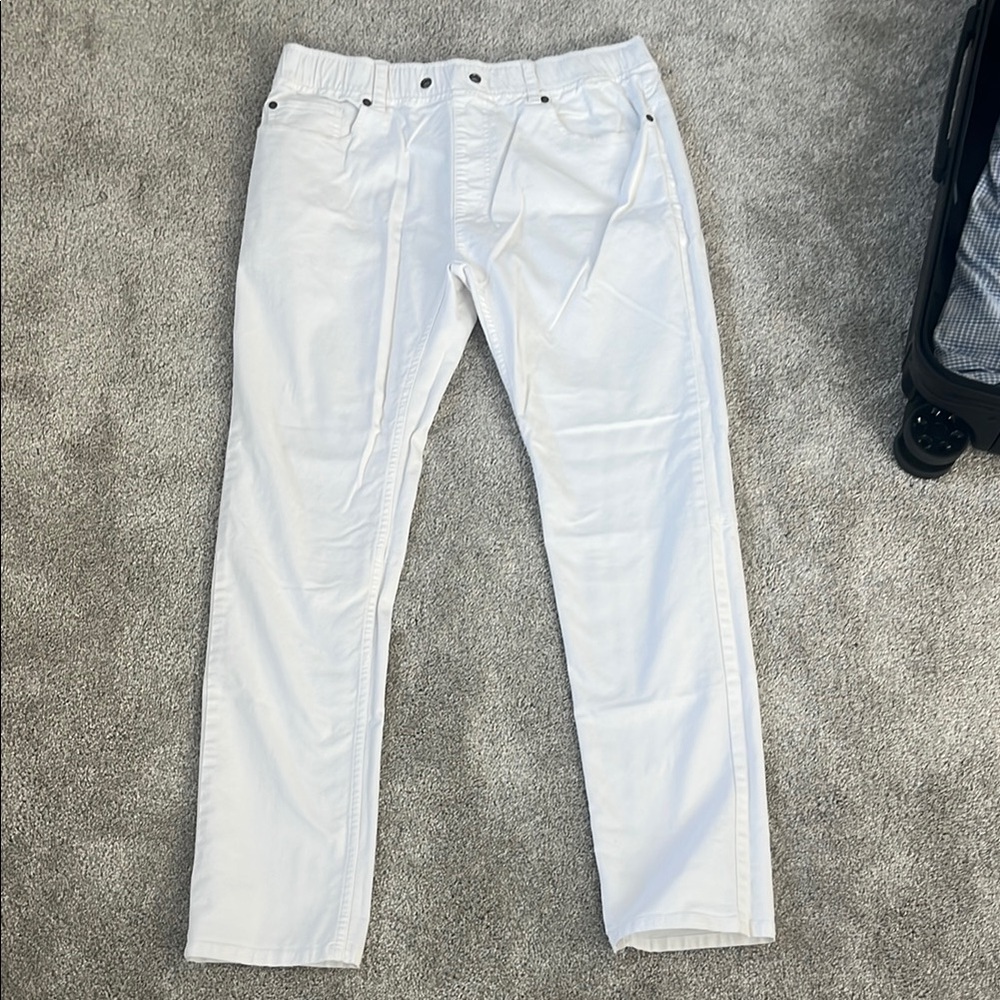 Civil Society White Lightweight Pants
